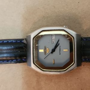 Grey Seiko 5 Automatic Men's Watch